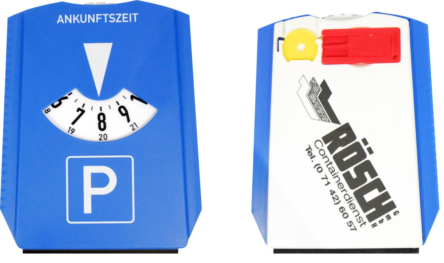 2er-Set Parkscheibe mit Eiskratzer, Einkaufs-Chip und Profilmesser - Ihr  Elektronik-Versand in der Schweiz