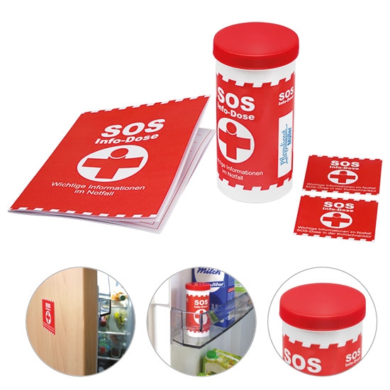 SOS-Info-Box (Notfalldose) [Werbekuli]