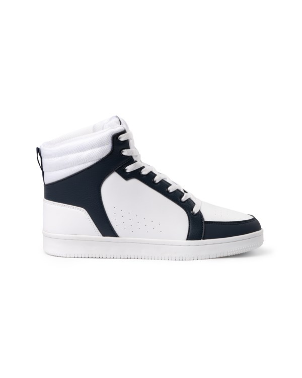 SPACE SHOES S/46 WHITE/NAVY BLUE