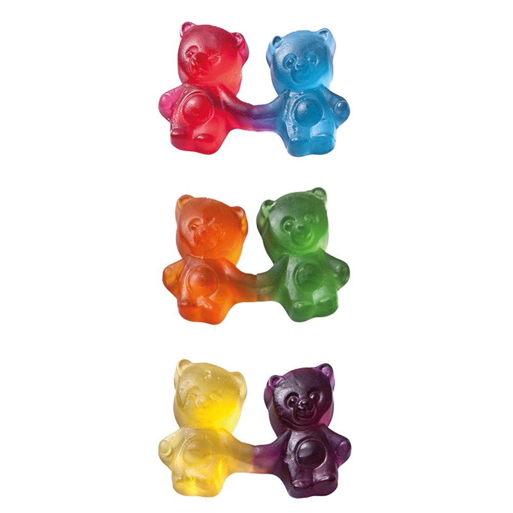 HARIBO Bärchen-Pärchen Werbetüte 1 Stück  ,  Inhalt:  HARIBO Bärchen-Pärchen