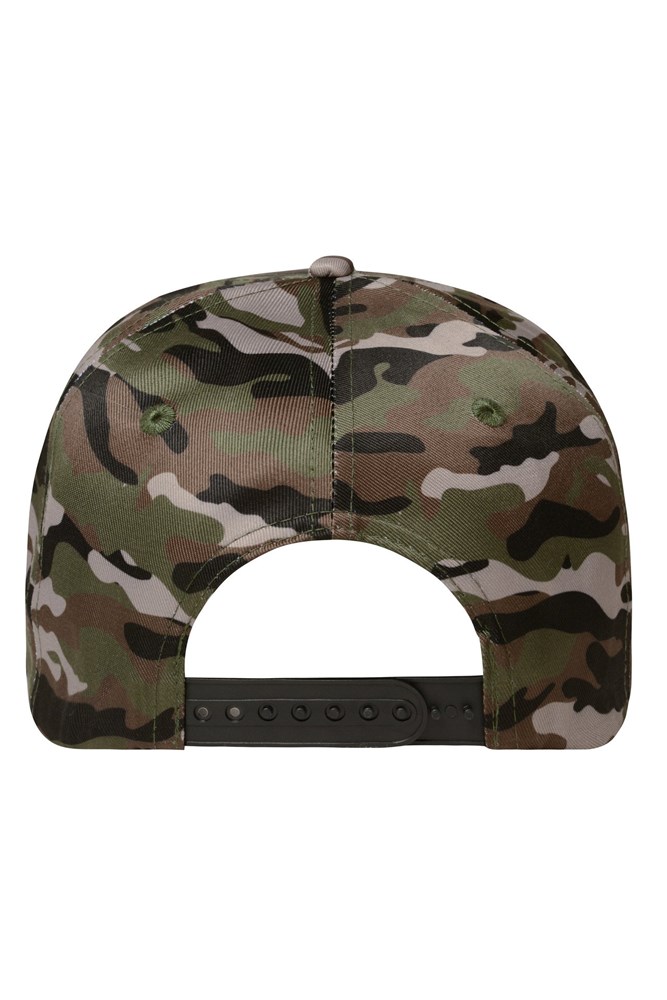 6 Panel Camouflage Cap