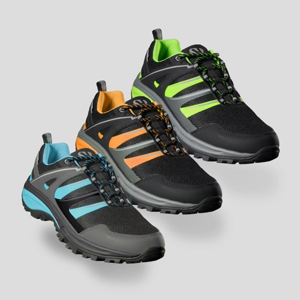 MARC TREKKING SHOES S/45 EBONY/TURQUOISE