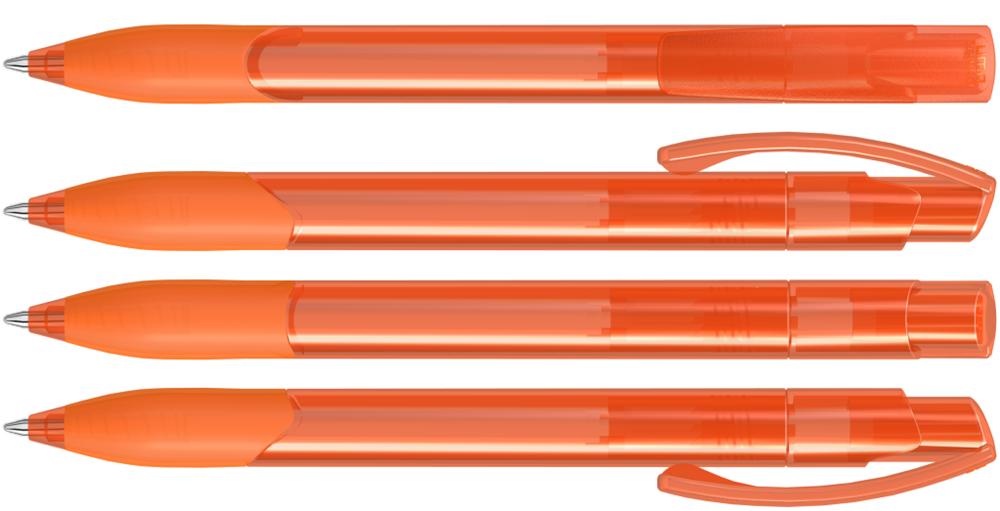 OMEGA grip transparent, orange