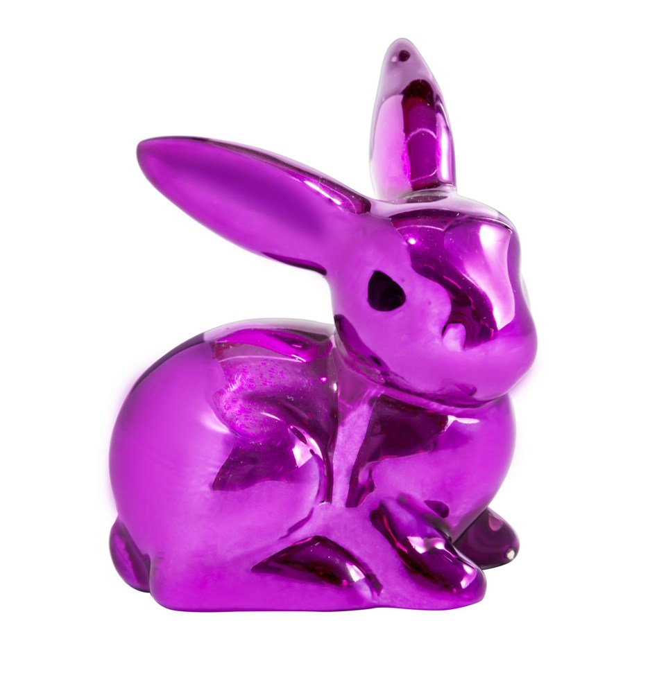 Hase "Pink" aus Keramik