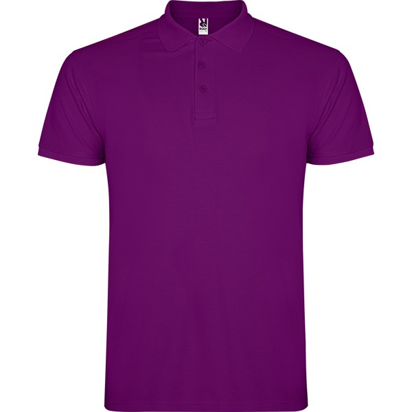 POLO-SHIRT STAR S/XL PURPUR