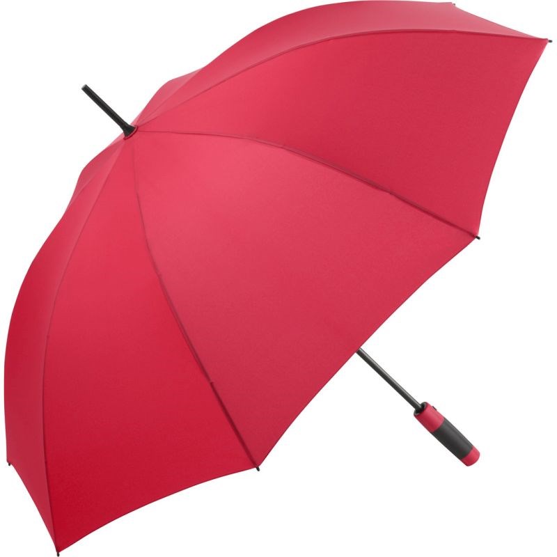 Großer stabiler Regenschirm "Fare", rot