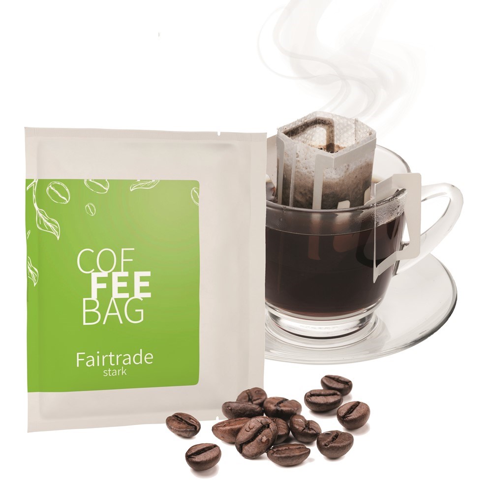 CoffeeBag - Fairtrade - weiß