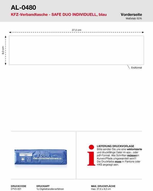 KFZ-Verbandtasche SAFE DUO INDIVIDUELL