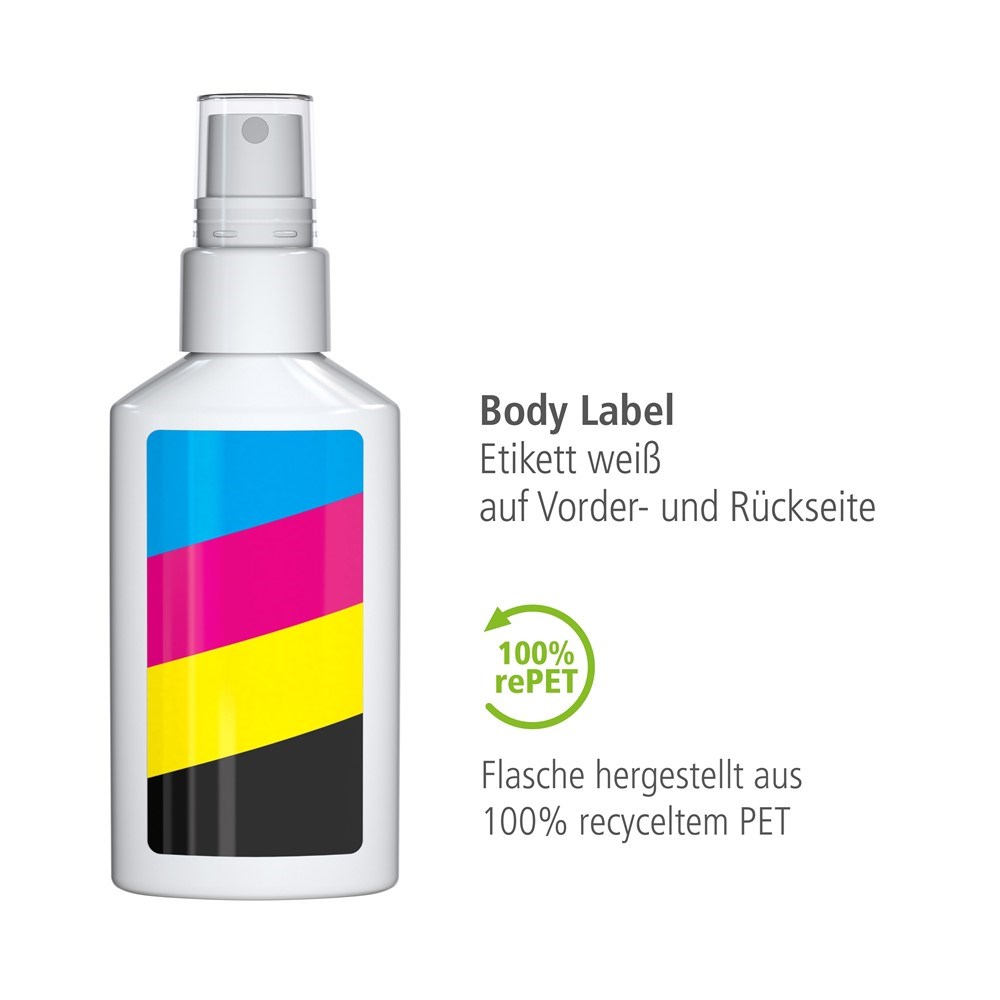 Lavendel-Spray, 50 ml, Body Label (R-PET)