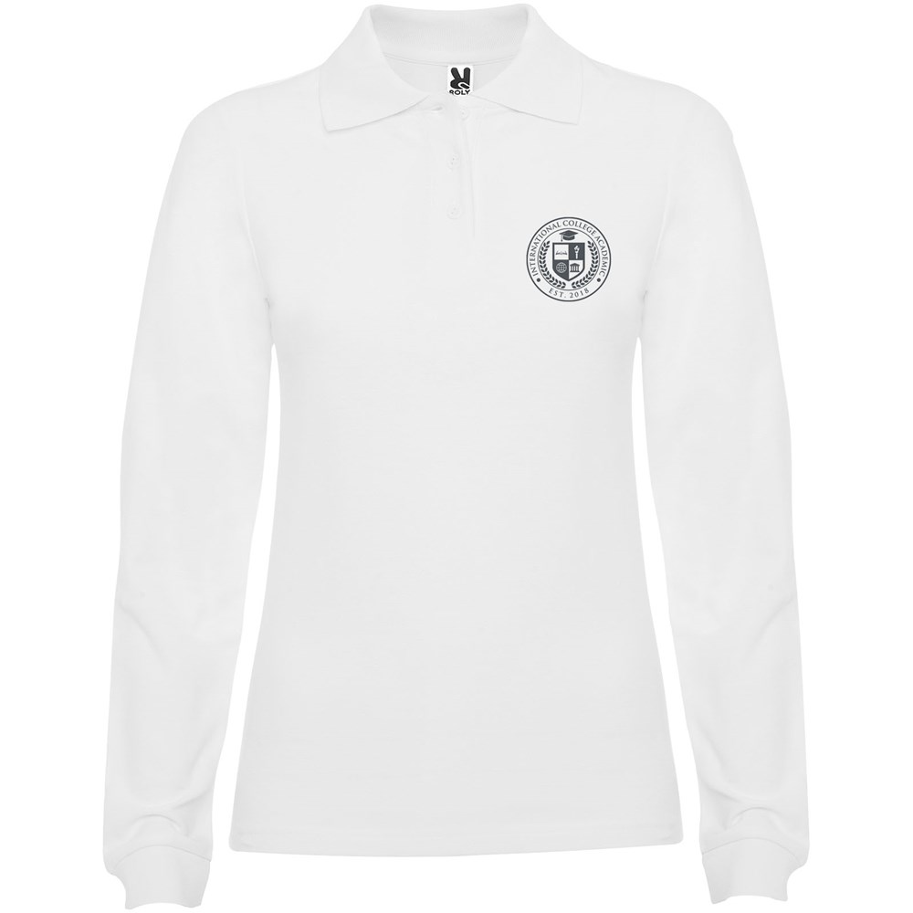 Estrella Langarm Poloshirt für Damen