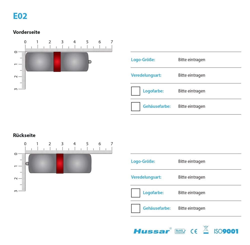 USB-Stick E02 USB 2.0 Flash Disk  16 GB LilaLilaUSB 2.0 Flash Disk 16 GB