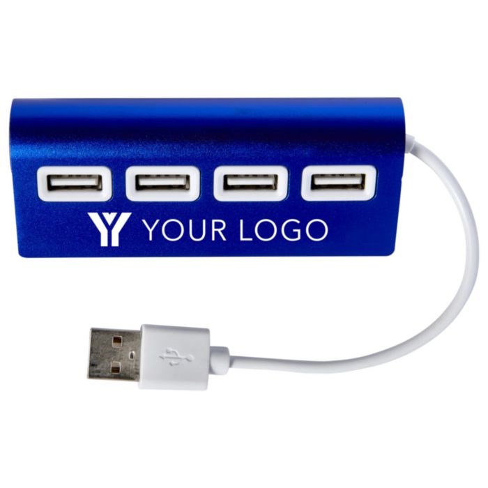 USB-Hub aus Aluminium Leo