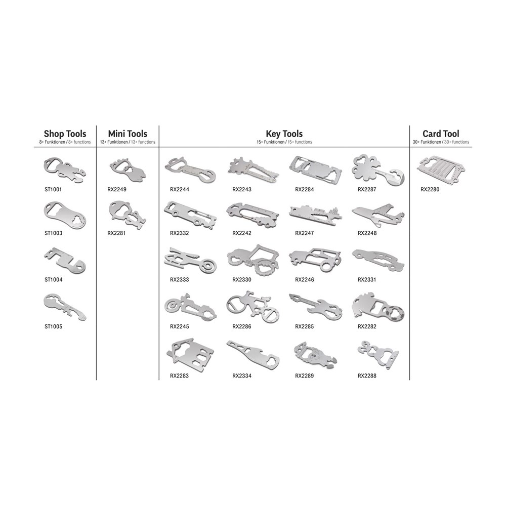 ROMINOX® Key Tool // Santa - 15 functions (Weihnachtsmann)