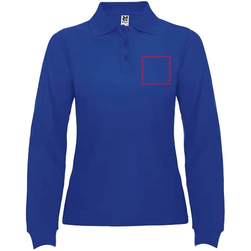 Estrella Langarm Poloshirt für Damen