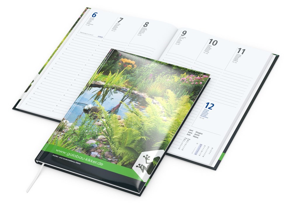 Wochenkalender Media Bestseller inkl. 4C-Druck, gloss-individuell