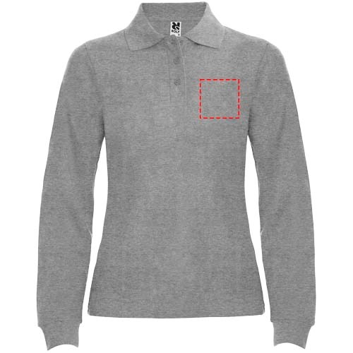 Estrella Langarm Poloshirt für Damen