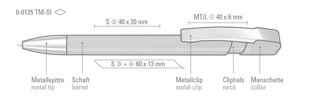 SKY transparent M SI, ocker