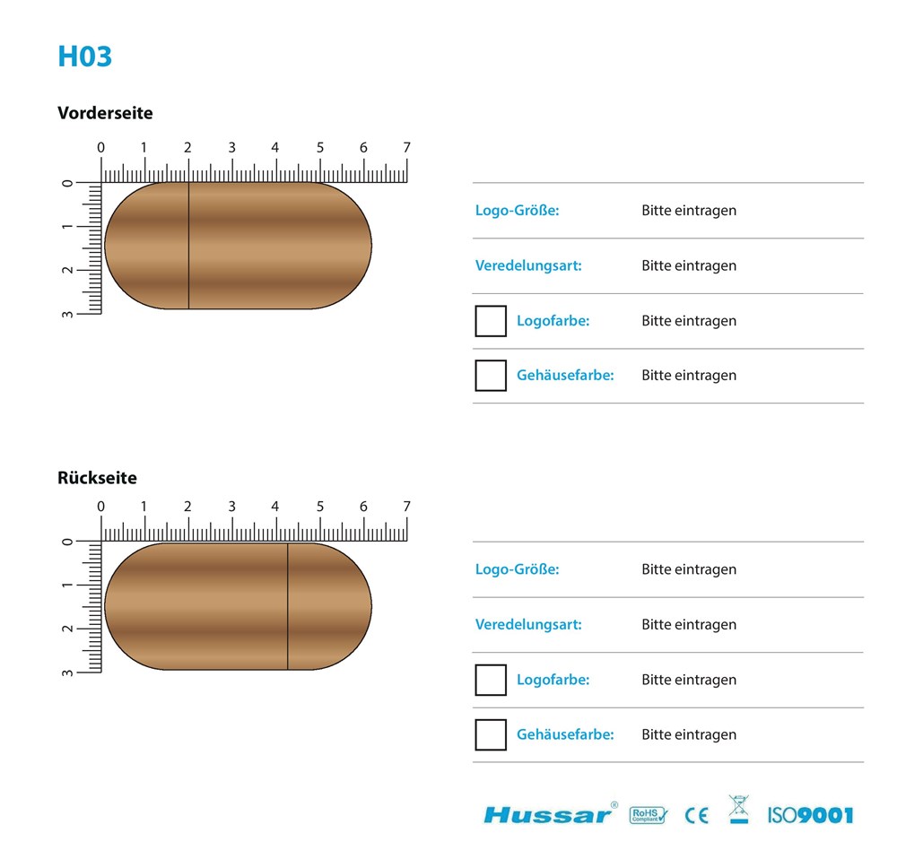 USB-Stick H03 USB 2.0 Flash Disk  16 GB AhornAhornUSB 2.0 Flash Disk 16 GB