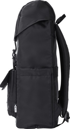 rPET (290T) Polyester Twill Rucksack mit Lasche Marlowe