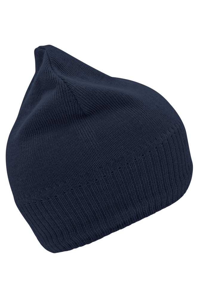 Knitted Beanie with Fleece Inset