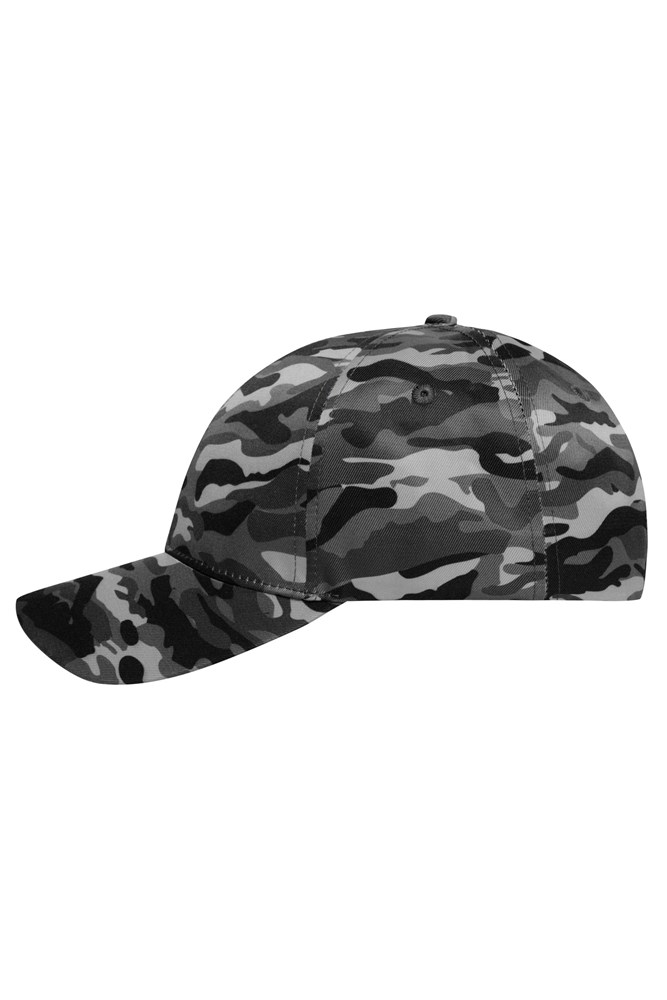 6 Panel Camouflage Cap