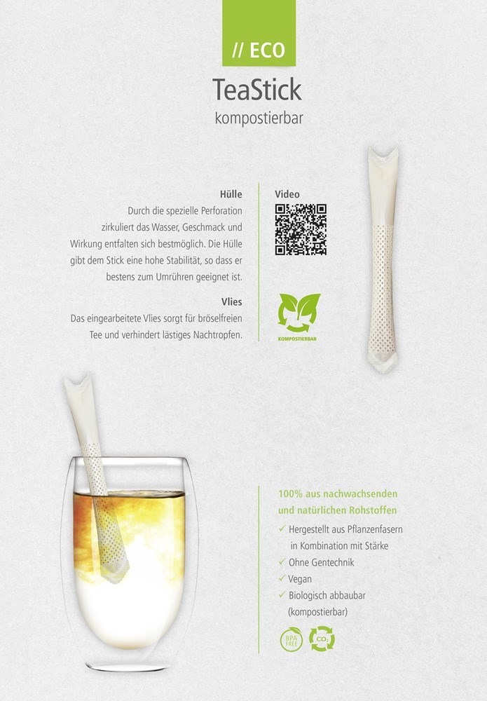 TeaFlyer XL inkl. 1 TeaStick "Individ. Design"