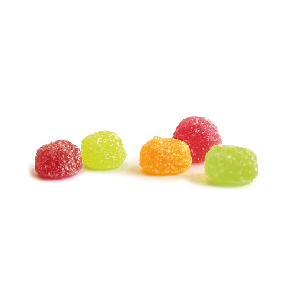 Saure Fruchtsaftberries vegan Werbetüte 10 g  ,  Inhalt:  Saure Fruchtsaftberries