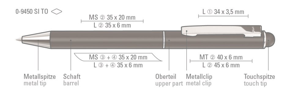 STRAIGHT SI TOUCH, silber