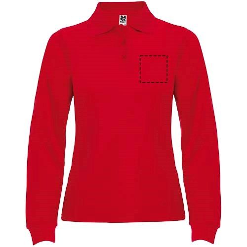 Estrella Langarm Poloshirt für Damen