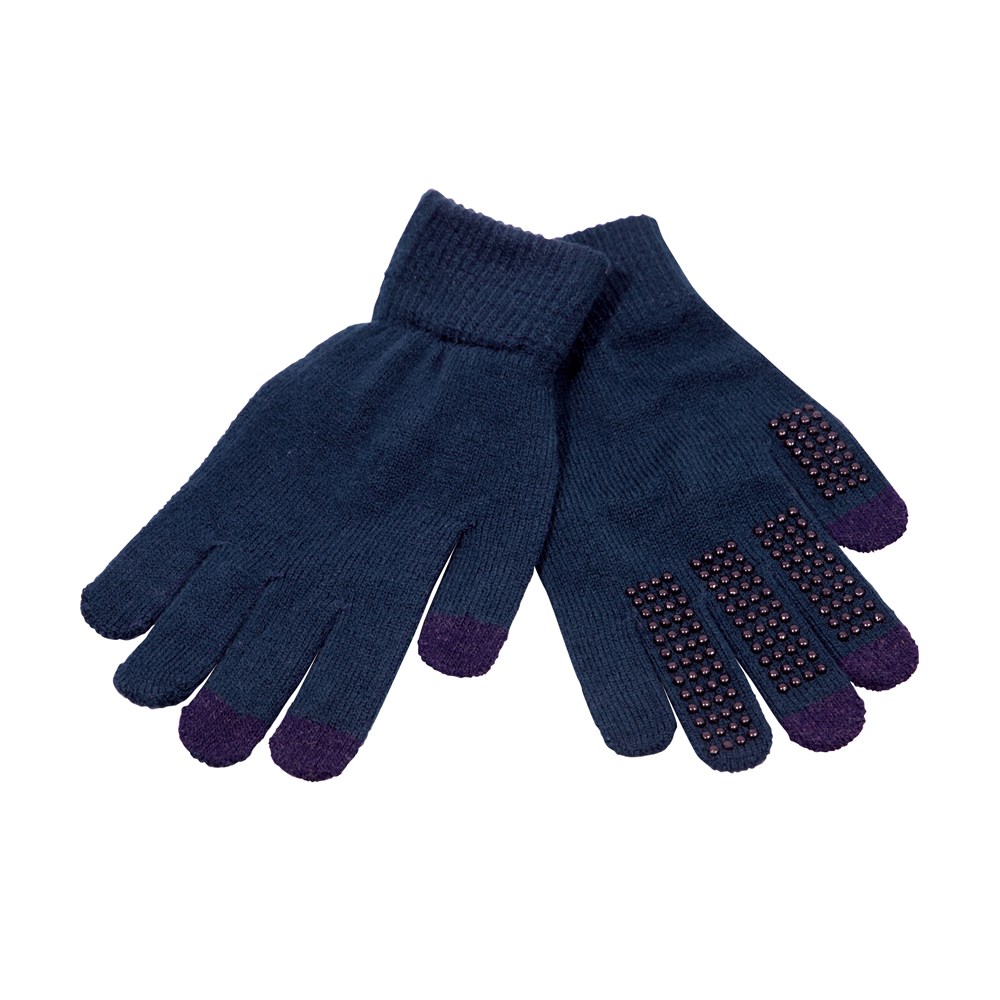 Text Gloves With Dots