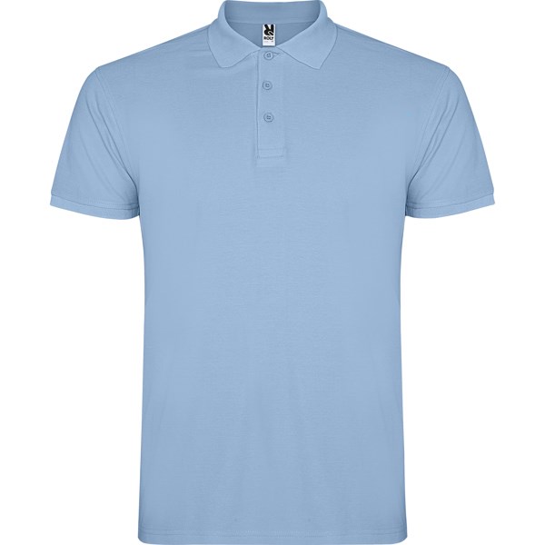 POLO-SHIRT STAR S/S HIMMELBLAU