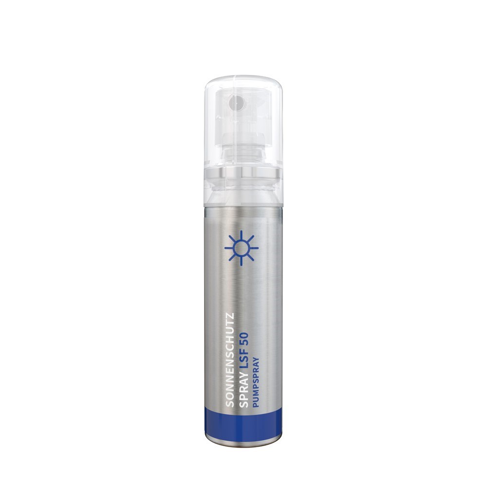 Sonnenschutzspray (LSF 50), 20 ml, No Label Look (Alu Look)