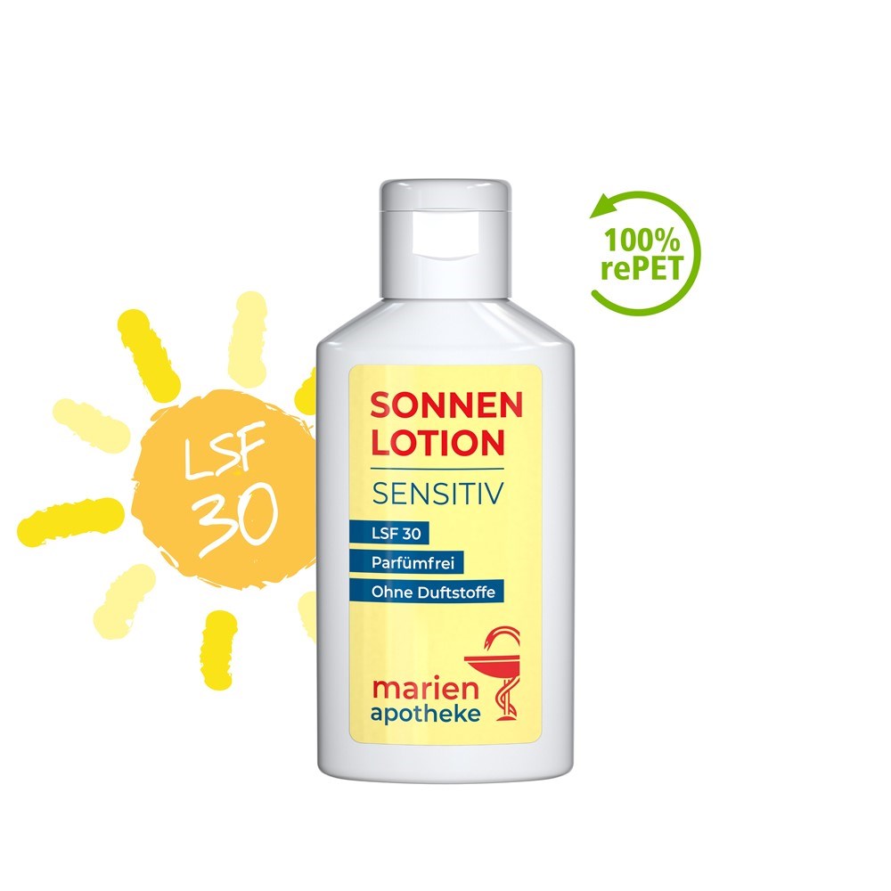 Sonnenmilch LSF 30 (sens.), 50 ml, Body Label (R-PET)