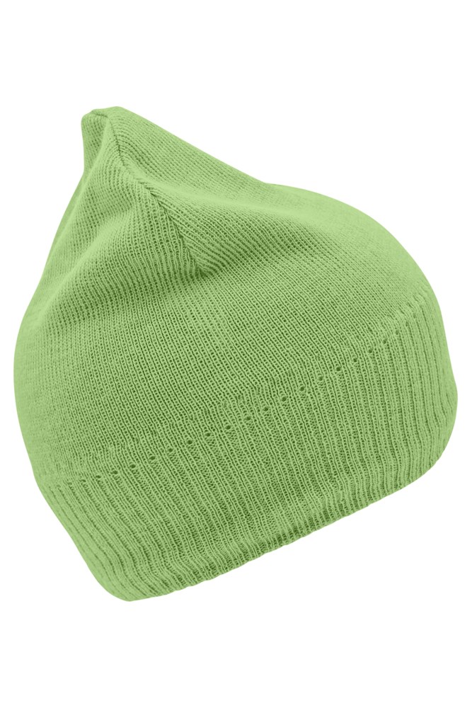 Knitted Beanie with Fleece Inset