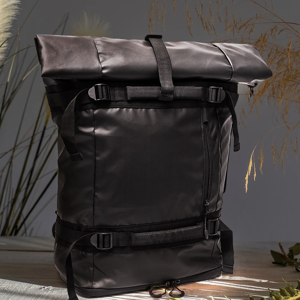 VentureRoll Backpack-Schwarz