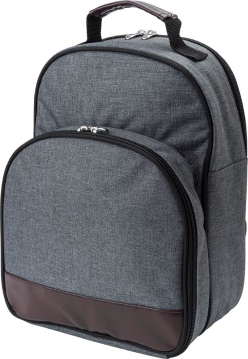 Picknick-Kühlrucksack aus Polycanvas Jolie