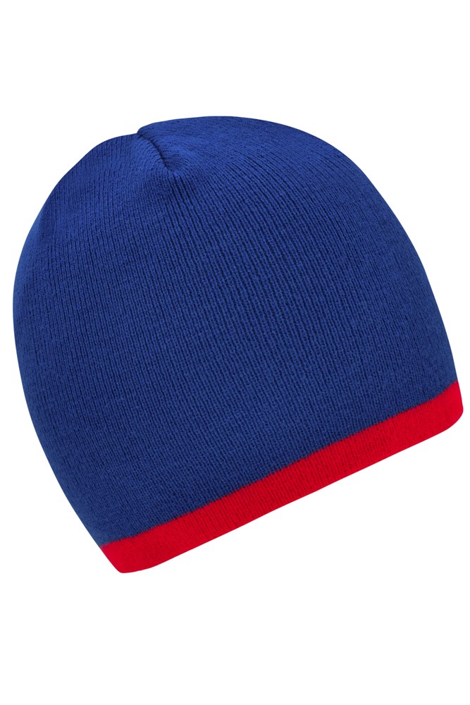 Beanie with Contrasting Border