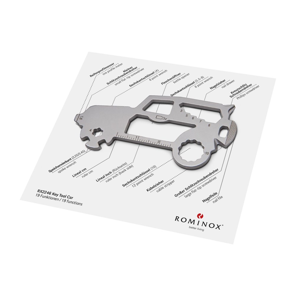 ROMINOX® Key Tool // SUV - 19 features (Auto)