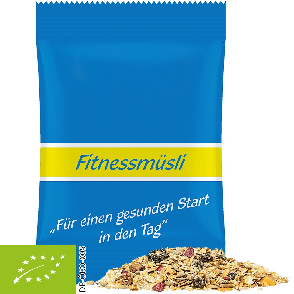 Bio Müsli Erdbeerchen, ca. 50g, Maxi-Tüte