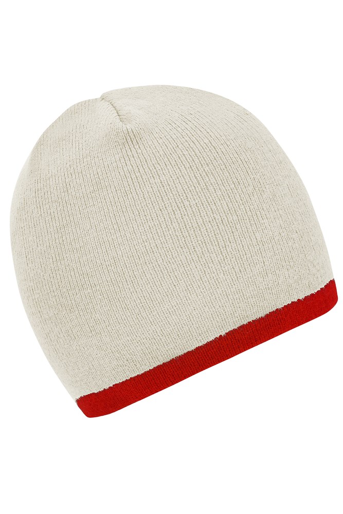 Beanie with Contrasting Border