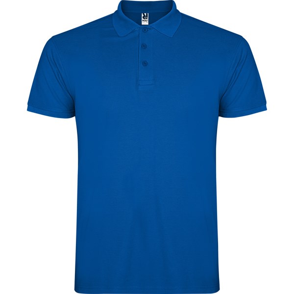 STAR POLO SHIRT S/1/2 ROYAL BLUE