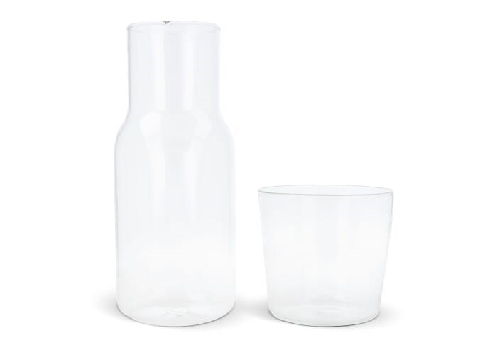 Karaffe 550ml und Trinkglas 250ml Set