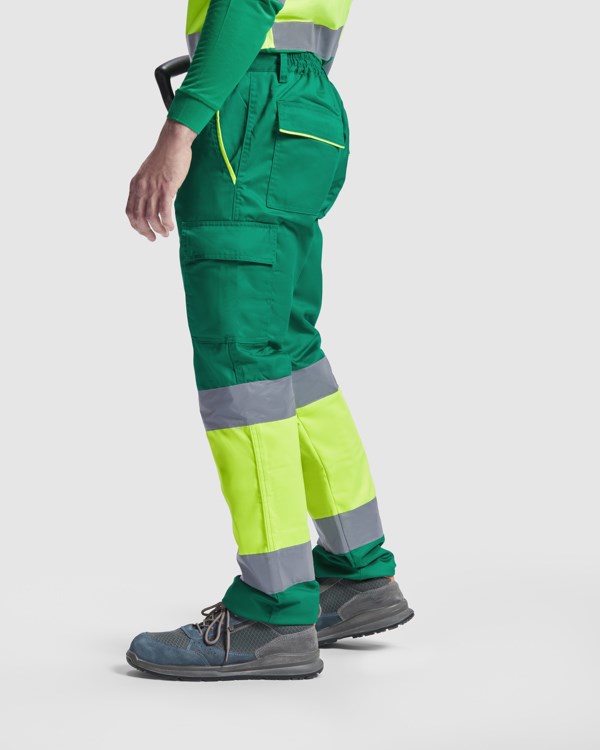 AV ENIX WINTER PANTS S/46 GARDEN GREEN/FLUOR YELLOW