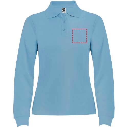 Estrella Langarm Poloshirt für Damen