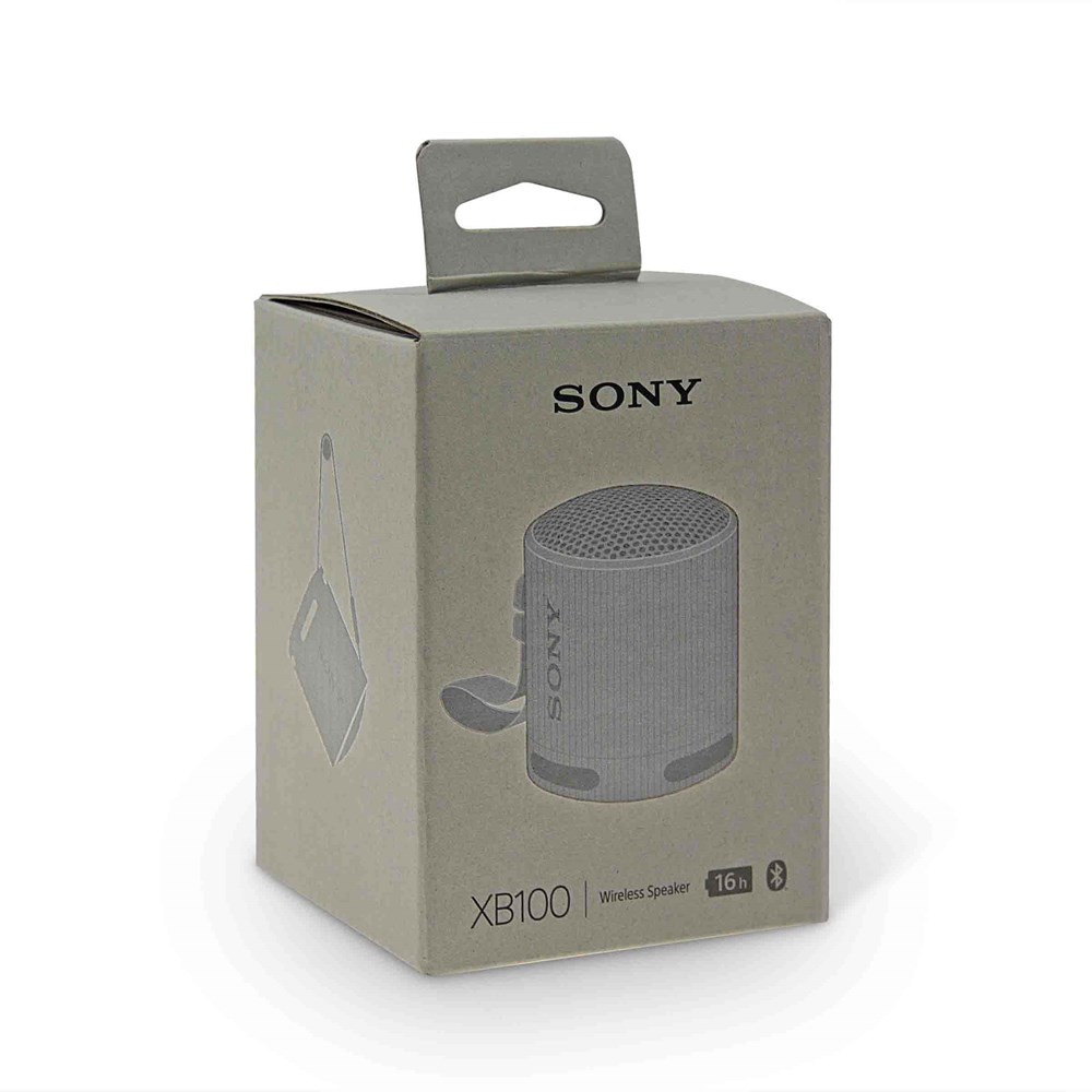 Sony Bluetooth Speaker SRS-XB100 Grau