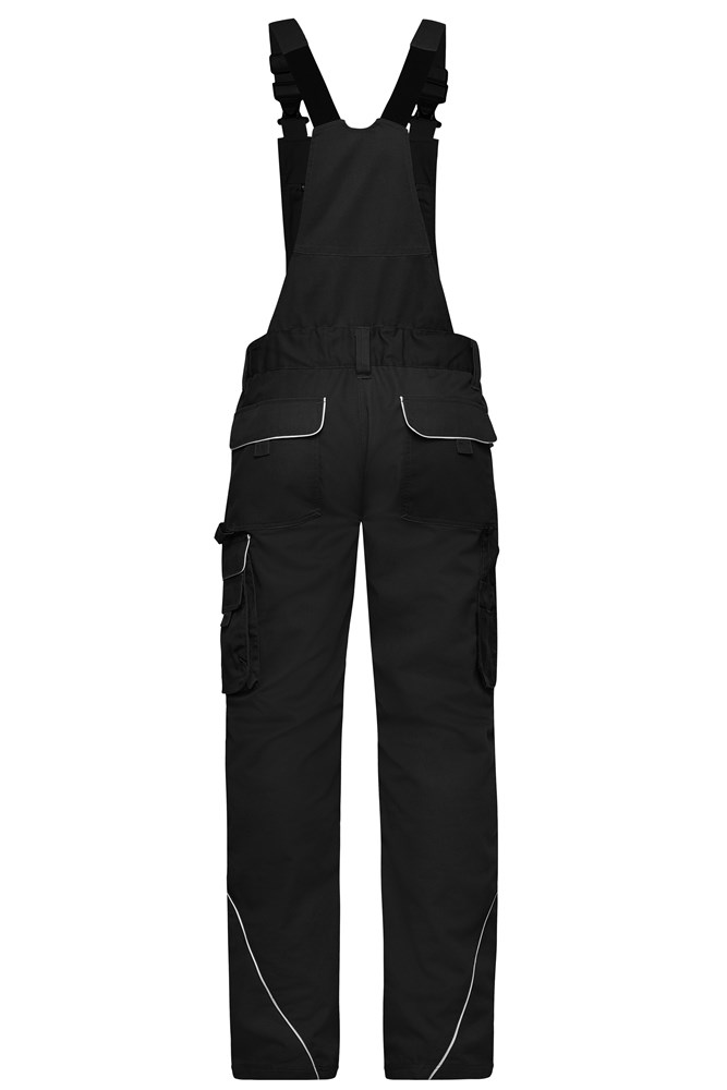 Workwear Pants with Bib - SOLID -