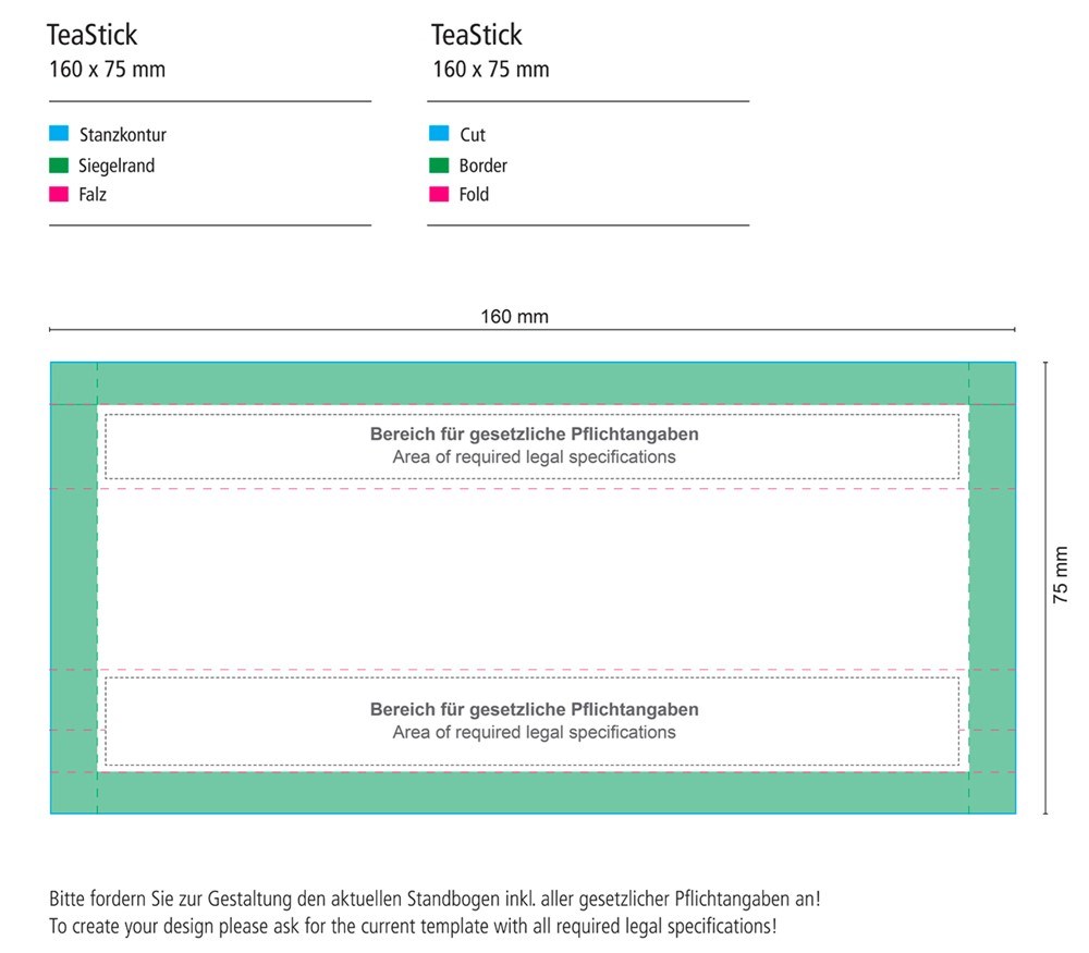 TeaStick - Kräuter Rooibos-Minze - Individ. Design