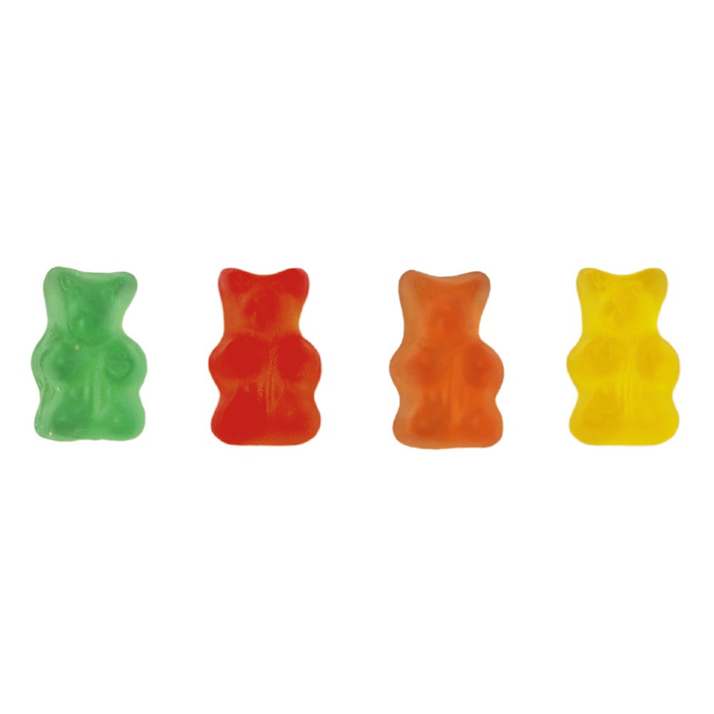 Gummibärchen zuckerfrei Werbetüte 10 g  ,  Inhalt:  Gummibärchen zuckerfrei