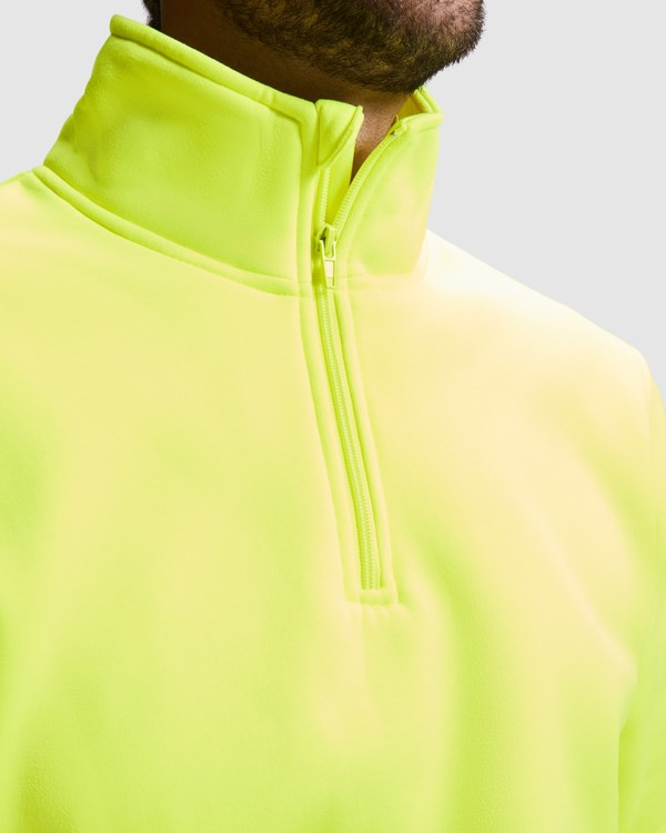 AV SPICA SWEATSHIRT S/L LEAD/FLUOR YELLOW