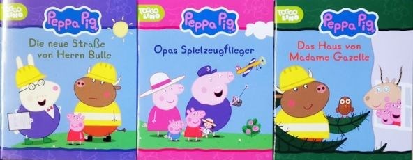 Kinderbuch Mini-Bücher sortiert